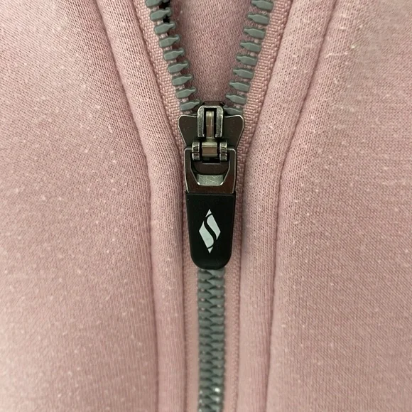 Sketchers XL mauve/pink zip up fleece jacket with pockets.. - Picture 3 of 7